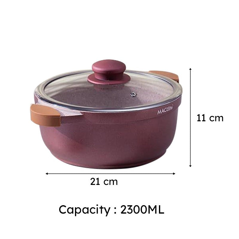Macclite Non Stick Wok With Lid - 2900 ML/10 Inches media 7