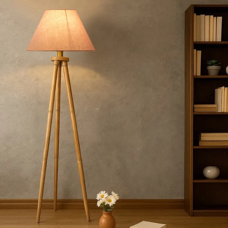 Cotin II Tripod Floor Lamp - Grey media 1
