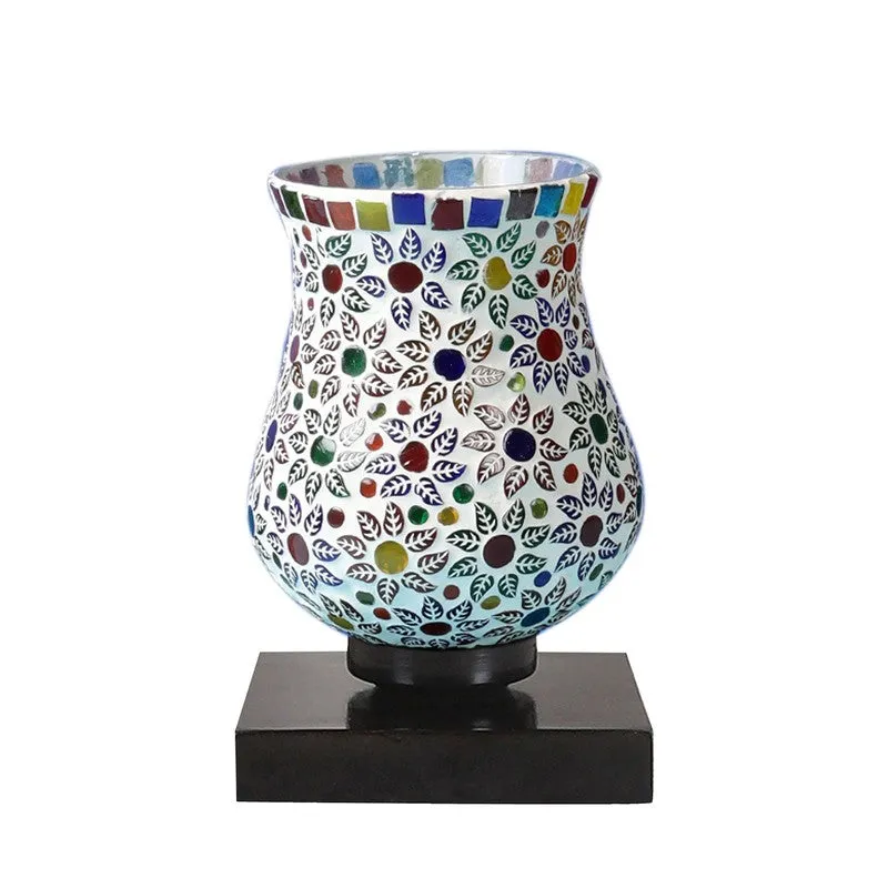 Lumiva Mosaic Glass Table Lamp - Multicolor media 5
