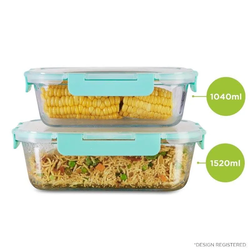 Bauble Glass Container (1040 & 1520 ML) - Set Of Two media 4