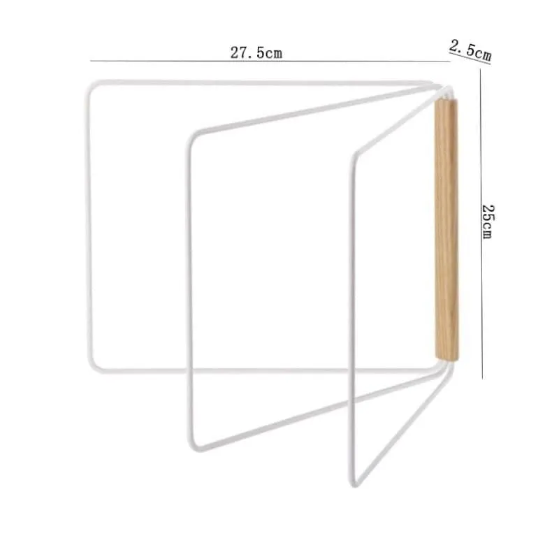 Wipe Mate Foldable Napkin Holder - Modern White Design media 7