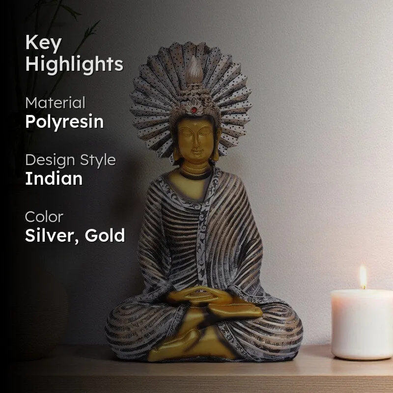 Harmoni Buddha Polyresin Idol media 2