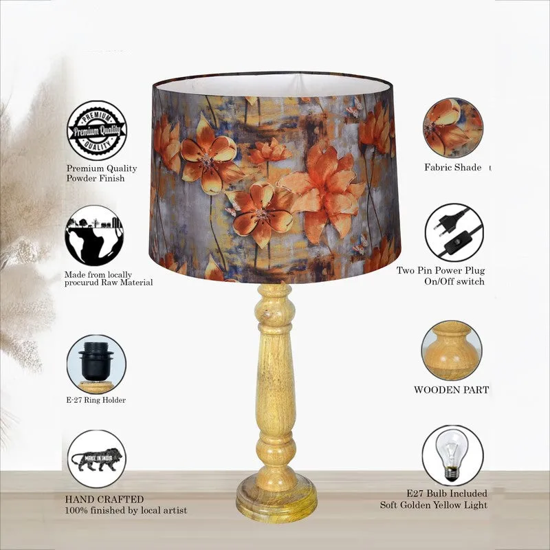 OptiLight Adjus Wooden Table Lamp - Multicolor media 6