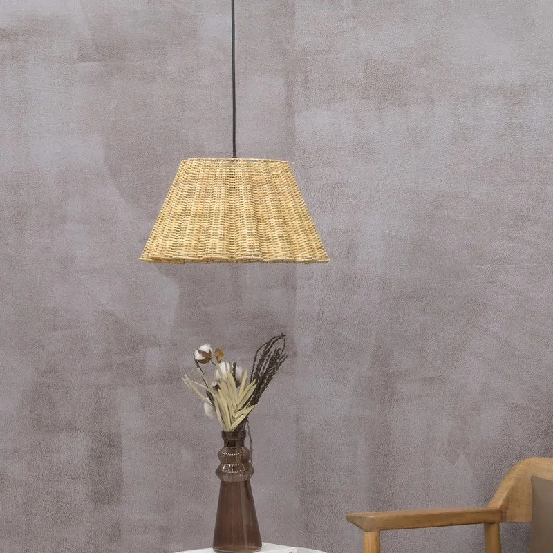 Orange Tree Punke Conical Cane Ceiling Lamp media 2
