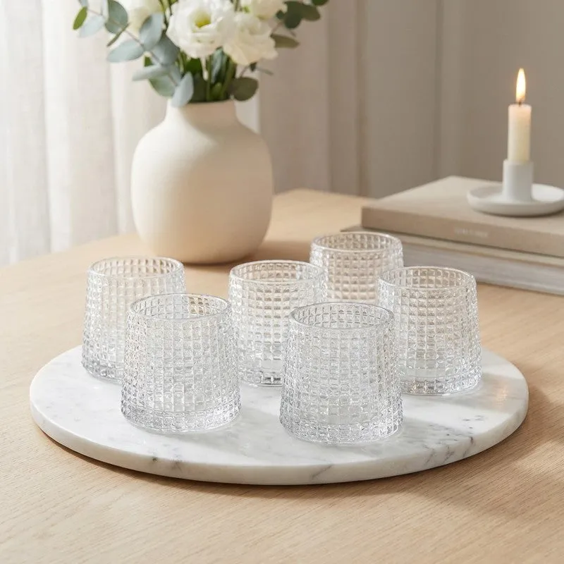 Baron Glass Round Scotch Glasses (350 mL Each) - Set Of Six media 1