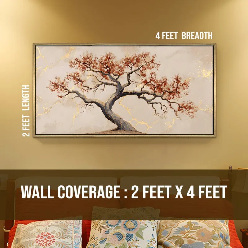 Rustic Leaf Canvas Wall Art media 9