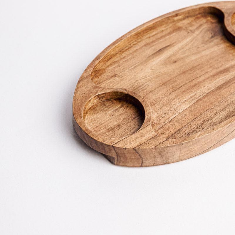 Hoshi Acacia Wood Platter media 6