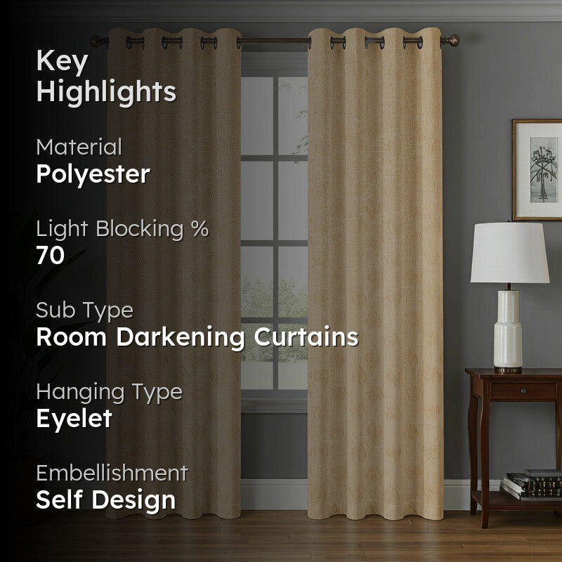 Dream Drape Curtains (Ivory) - Set Of Two media 2