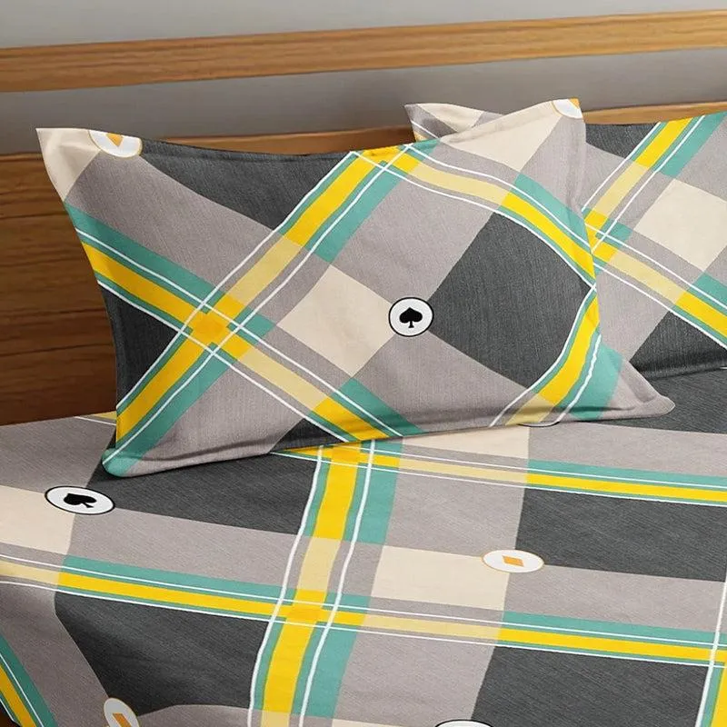 Miller Geometric Bedsheet - 150 GSM media 4