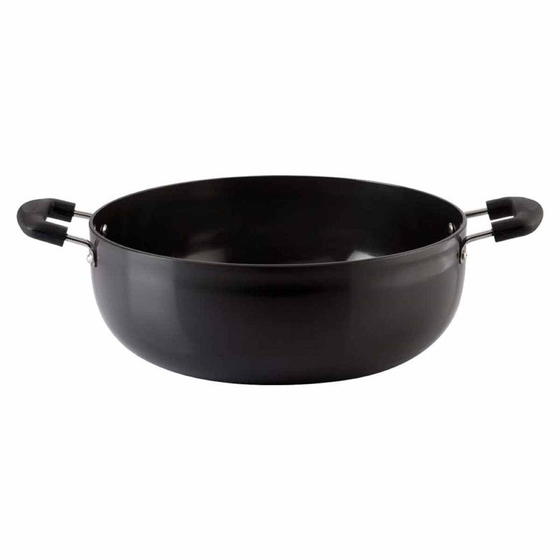 Vinod Cenric Hard Anodised Kadhai With Lid - 1600 mL/7 Inches media 8