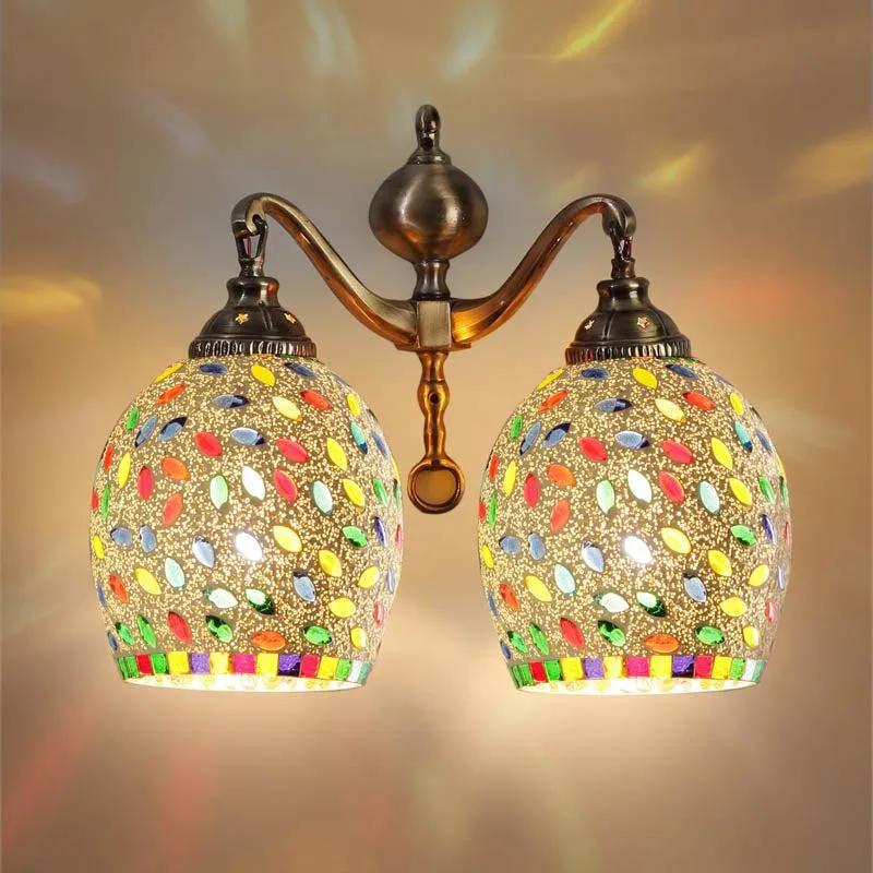 Mystic Metal Mosaic Wall Lamp media 5