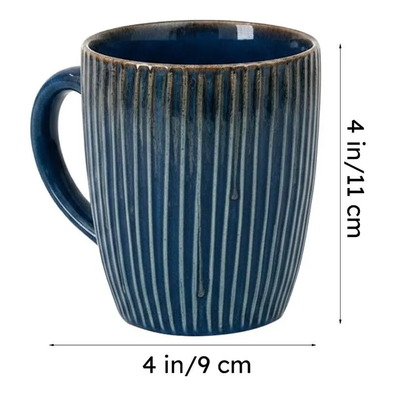 Hipashi-Mug Ceramic Coffee Mug (300 mL Each) - Set of Two media 6