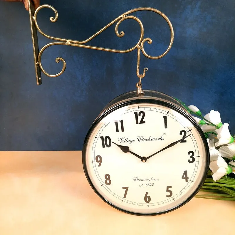 Royal Era Presence Iron Wall Clock media 5