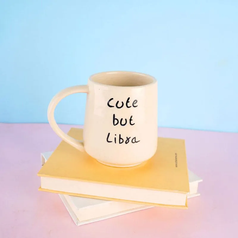 Cute But Libra Coffee Mug (250 mL) media 1