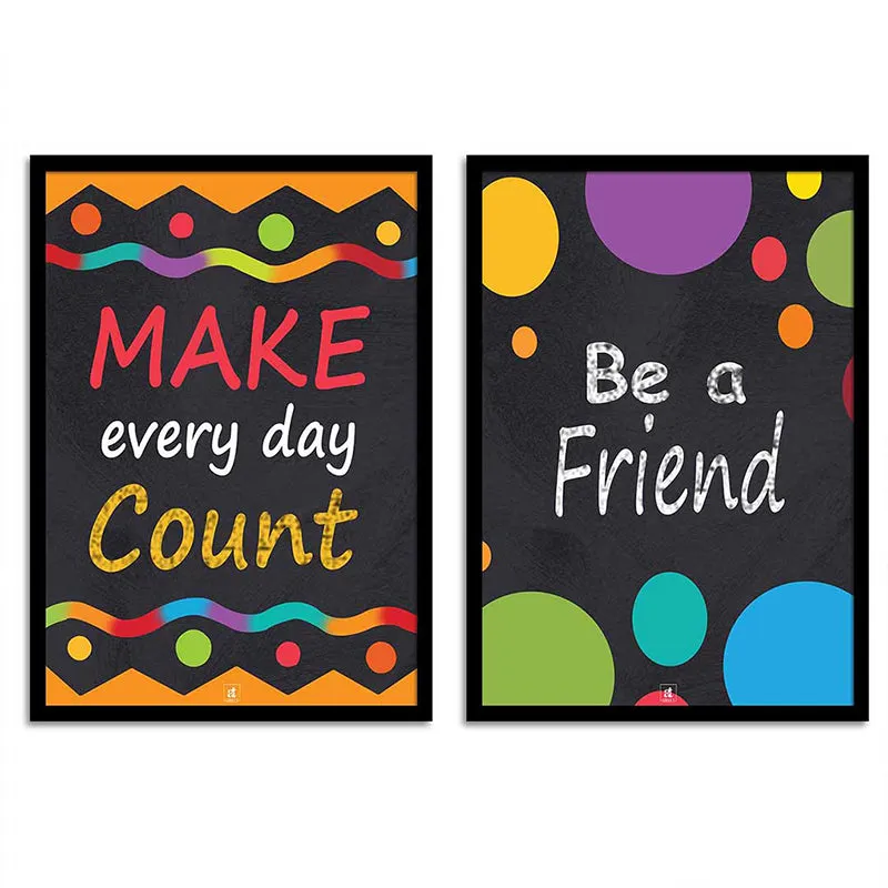 Make Everyday Count Wall Art - Set Of Two media 5