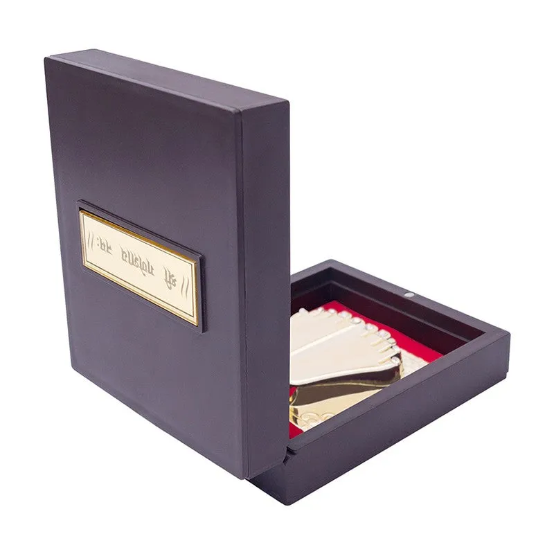 Rakshi Gift Set with Gold-Foiled Ganesha Accent - Three Piece Set media 4