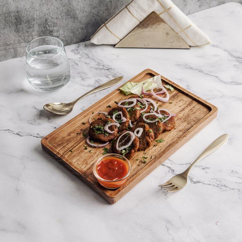 Brijo Acacia Wood Platter