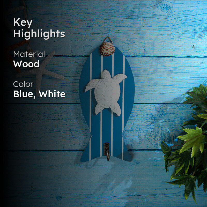 Turtle Tray Wood Wall Hook media 2