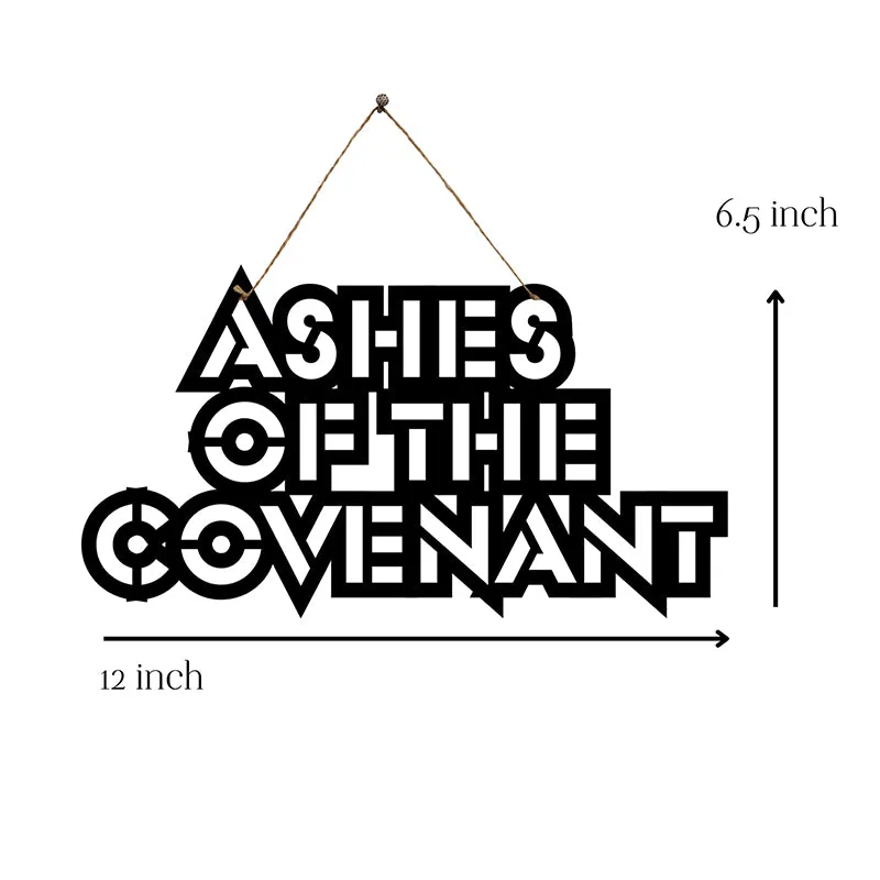 Ashes Of The Covenant Mild Steel Wall Accent media 5