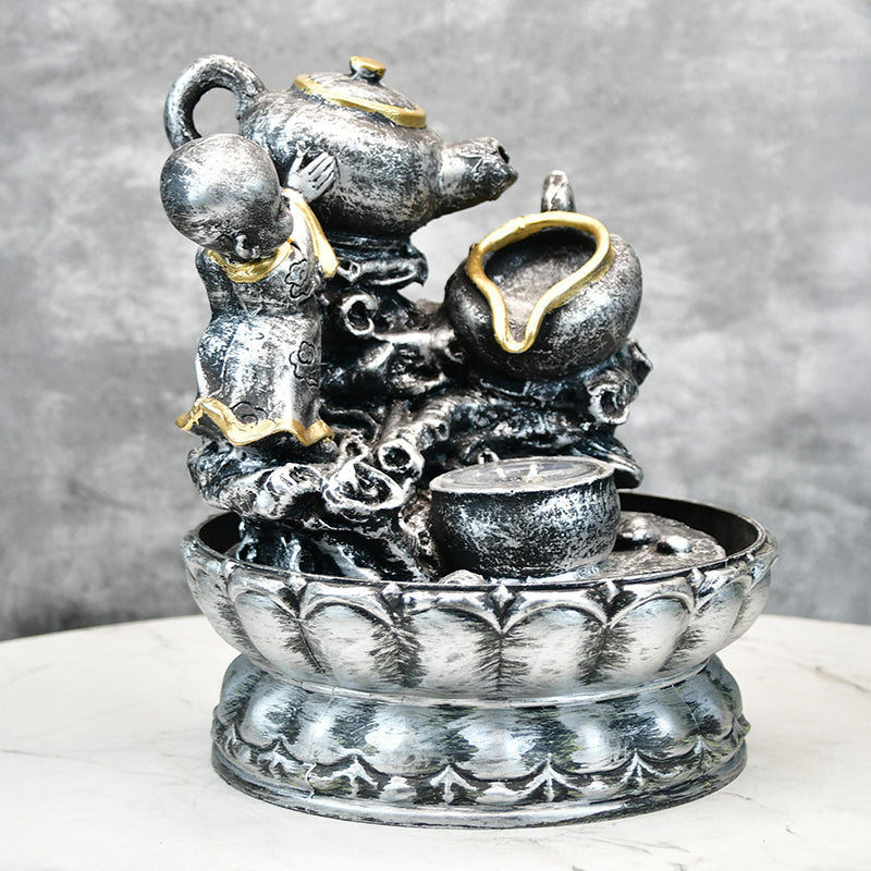Tea Service Tabletop Fountain media 5