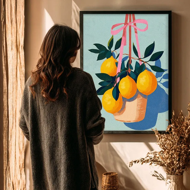 Florena Canvas Wall Painting With Black Frame media 5