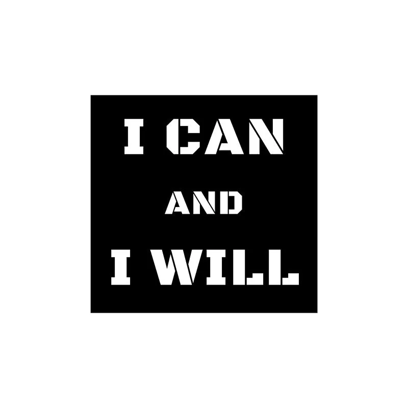 I Can And I Will Iron Wall Accent media 3