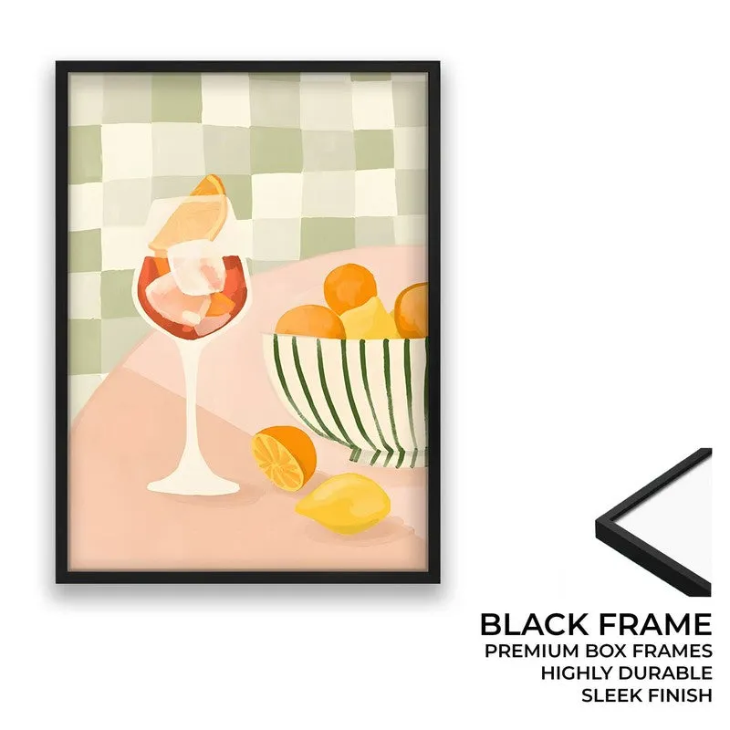 GeometricSip Archival Canvas Wall Art - Black media 8
