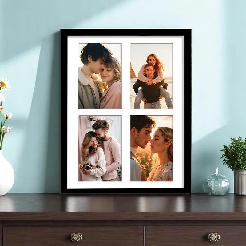 Trevia Collage Photo Frame - Black media 1