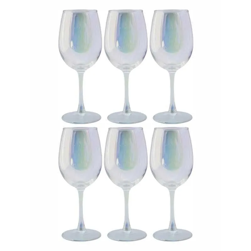 Preii Thin Red Wine Glasses (350 ml ) - Set Of Six media 3