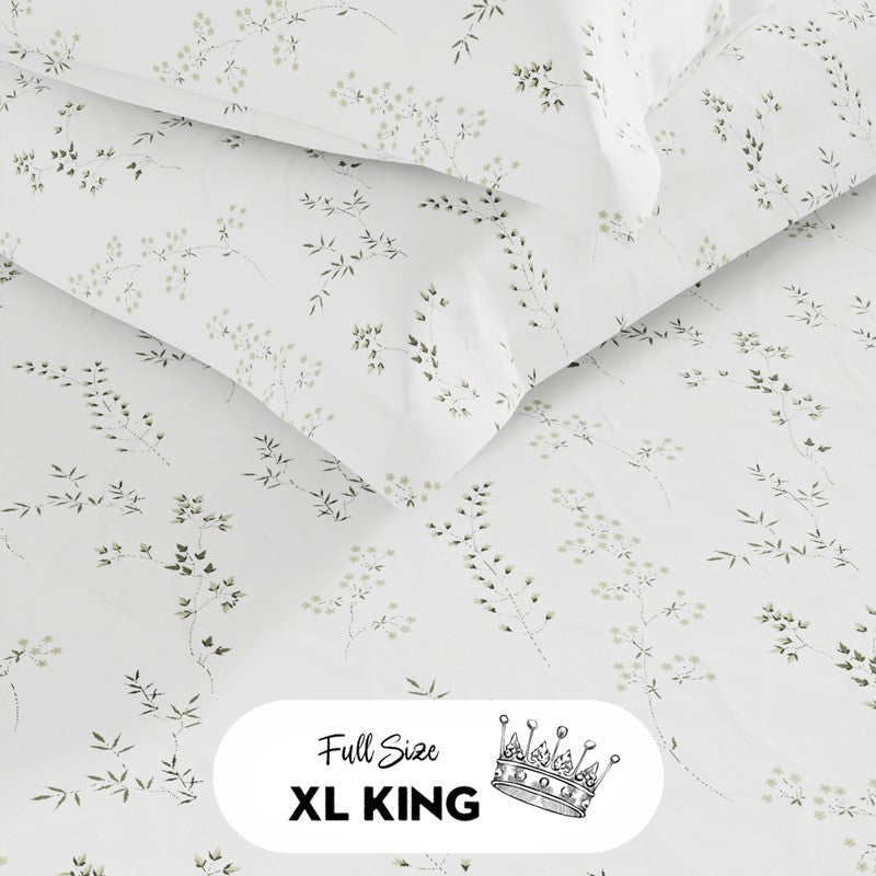 Irvyn Fitted Cotton Bedsheet (White) - 144 TC media 5