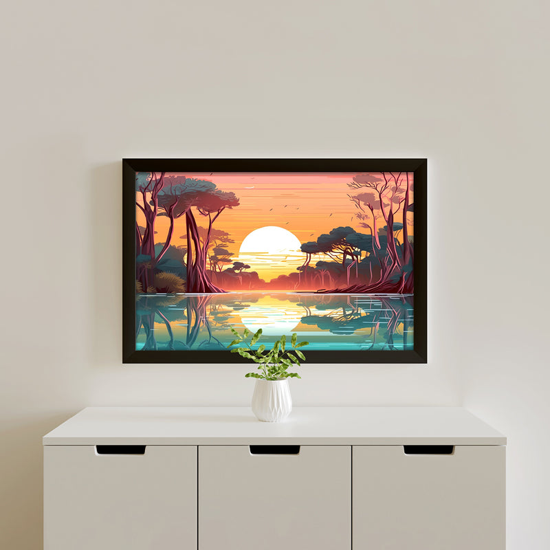 Dusk At Madagascar
