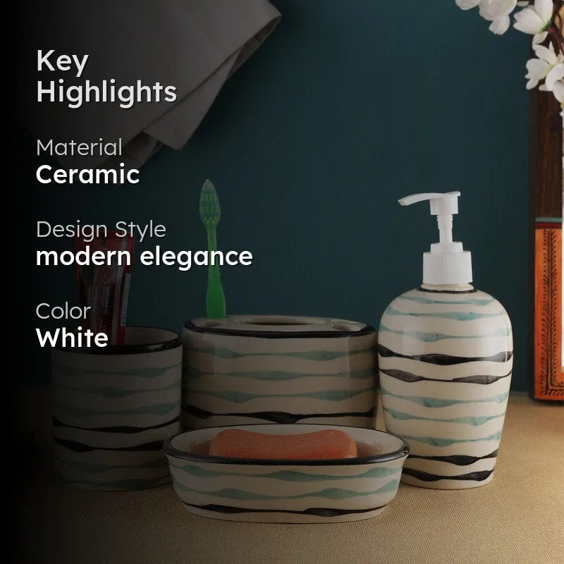 Elegant Bathroom Set - Four Piece Set media 2