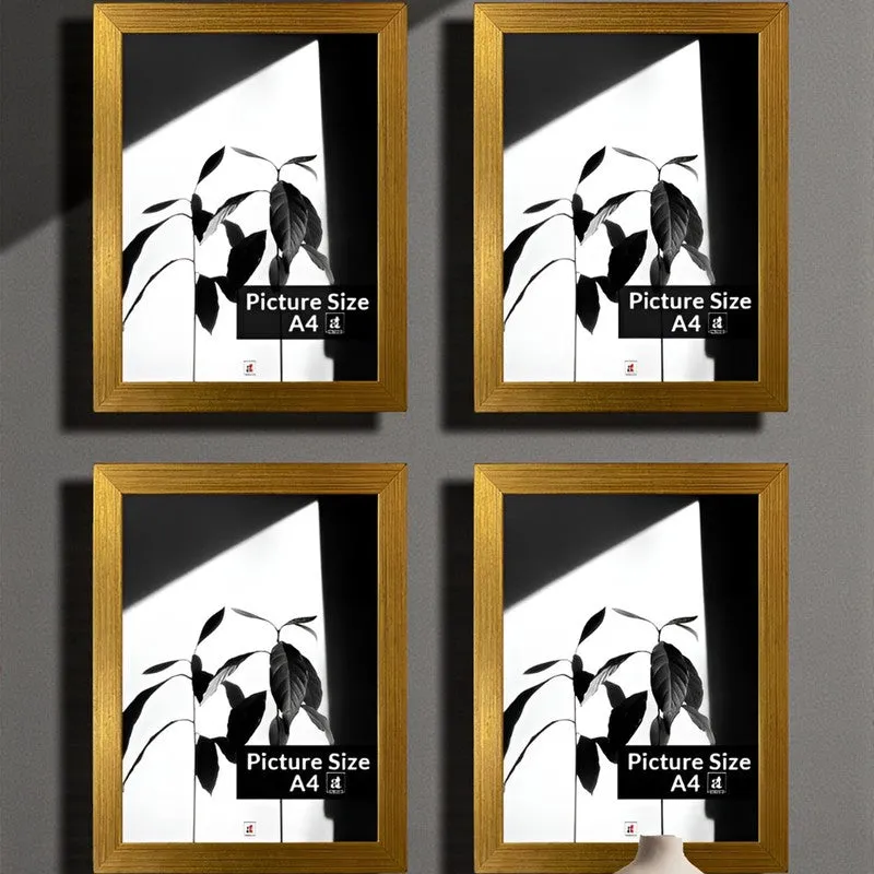 Goldo Glow Photo Frame Wall Art - Set Of Four media 3