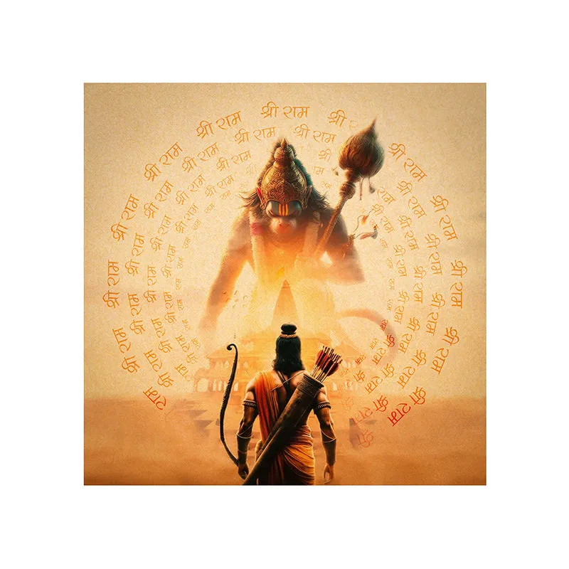 Hanurama Poly Canvas Wall Painting media 4