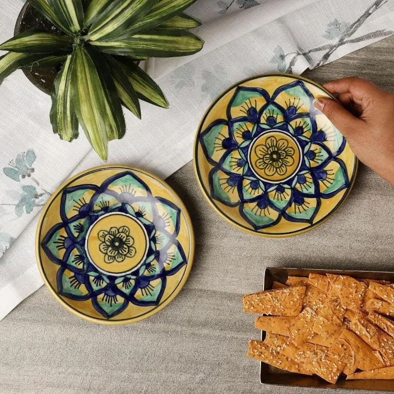 Mindful Mandala Quarter Plate - Set Of Two media 3