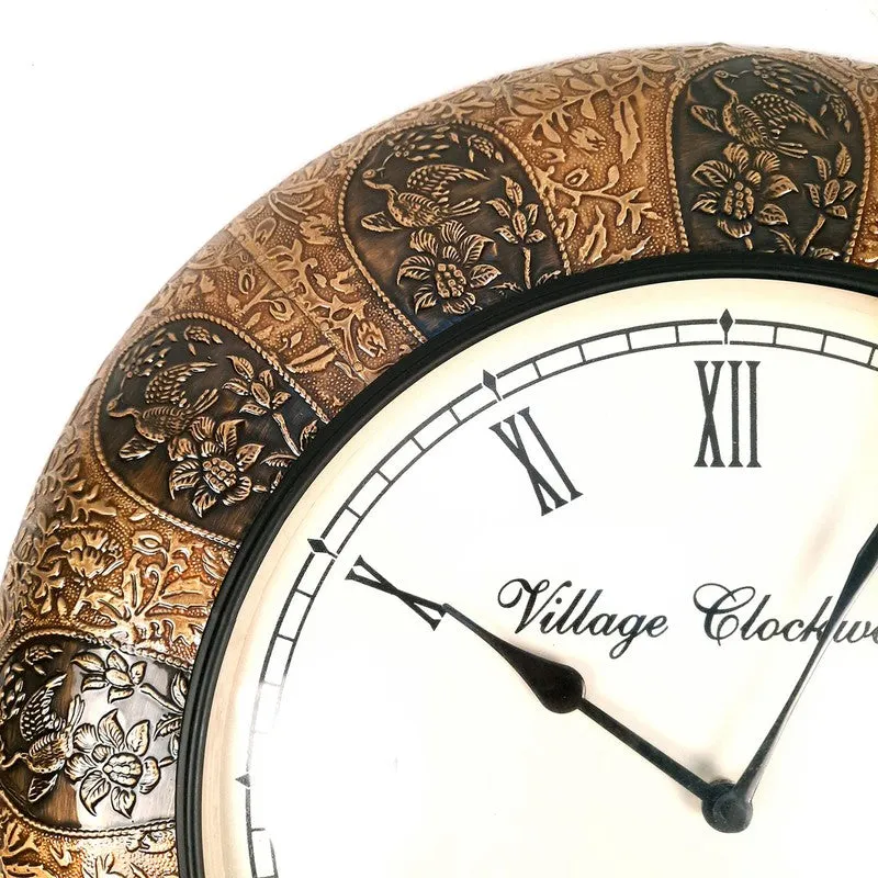 Nova Time Marker Brass Wall Clock media 8