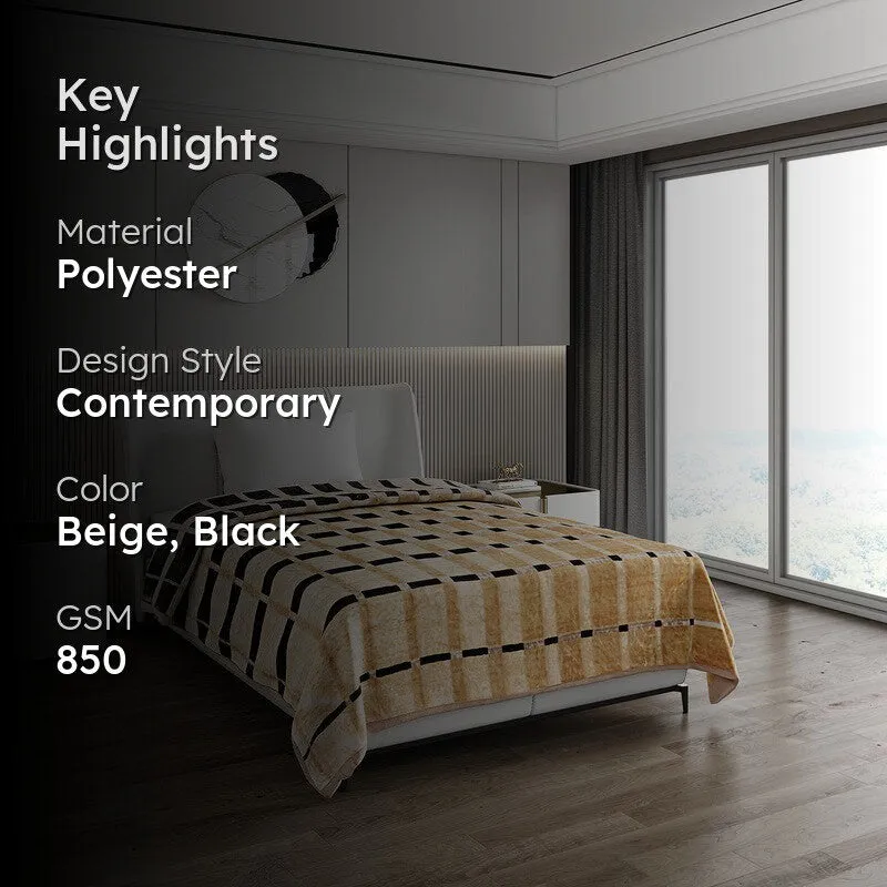 Monte Carlo Golden Grid Blanket - 850 GSM media 2