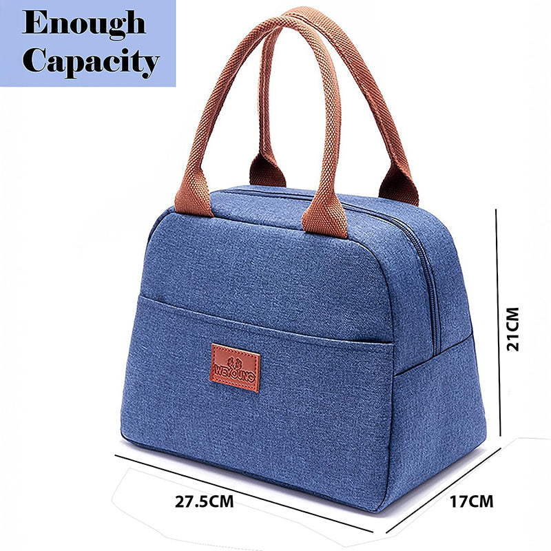 Binta Nylon Lunch Bag - Blue media 8