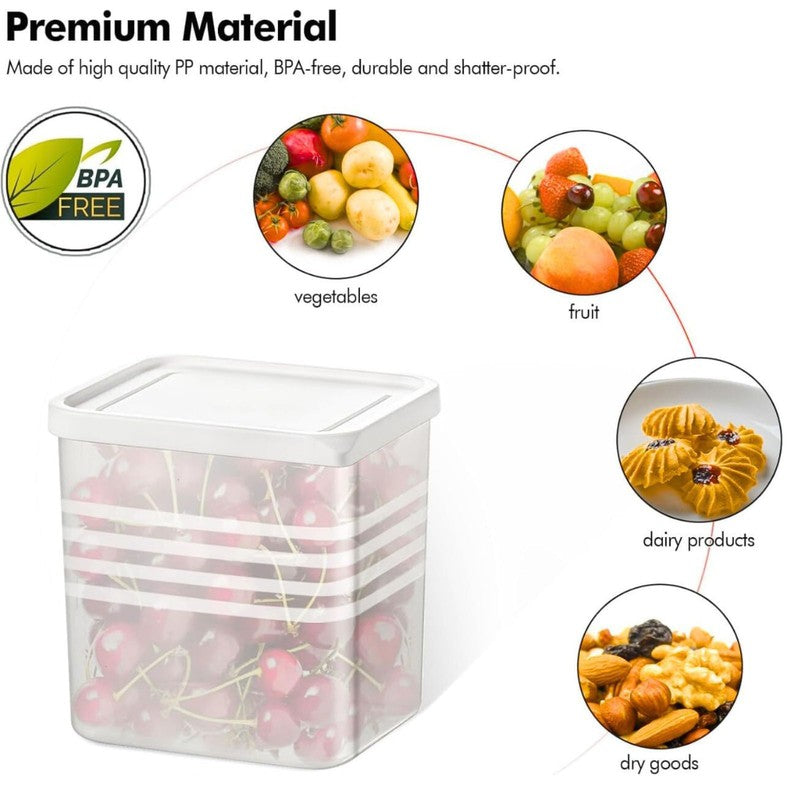 Plastic Containers with Lid (250 mL Each) - Set Of Six media 7
