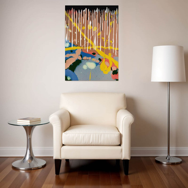 Vibrant Cascade Wall Poster
