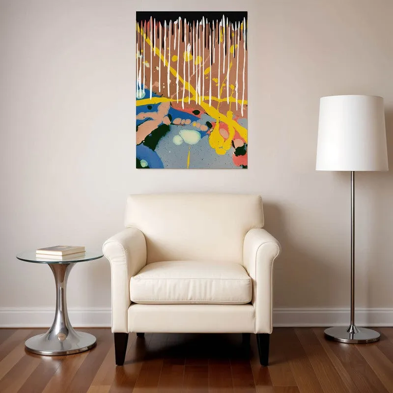 Vibrant Cascade Wall Poster media 1