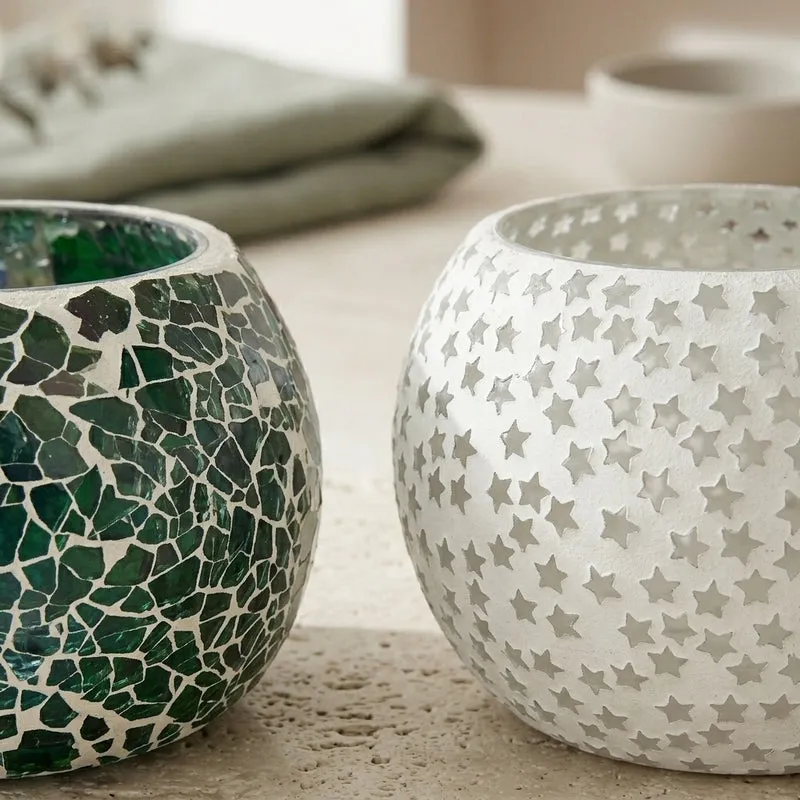Revathi Tealight Candle Holder - Set Of Two media 3
