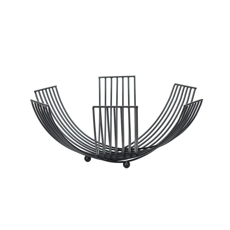 Retta Fruit Bowl - Black media 5