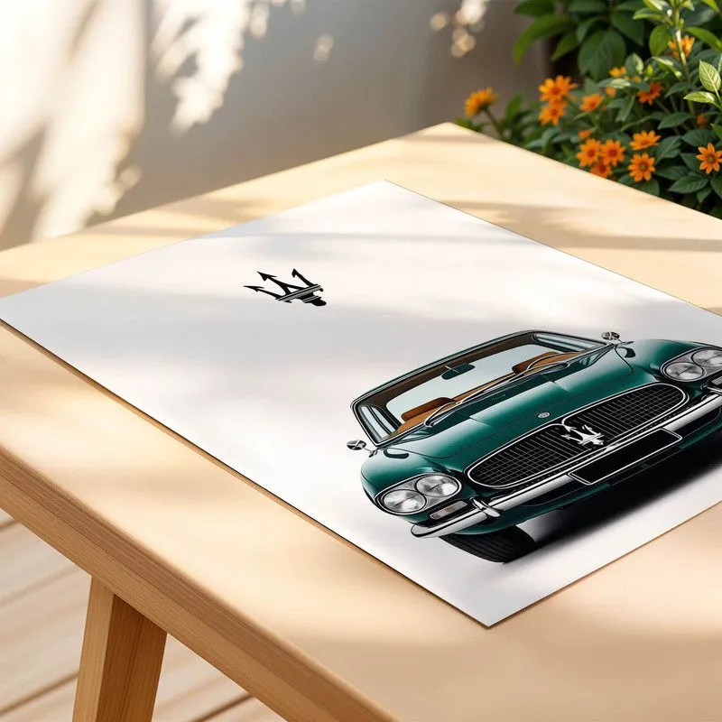 Emerald Elegance Wall Poster media 5
