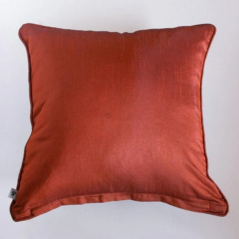 Chrysanthemum Embroidered Cushion Cover media 4