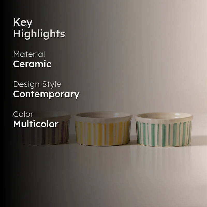 Amara Ceramic Ramekin - Set Of Three media 2