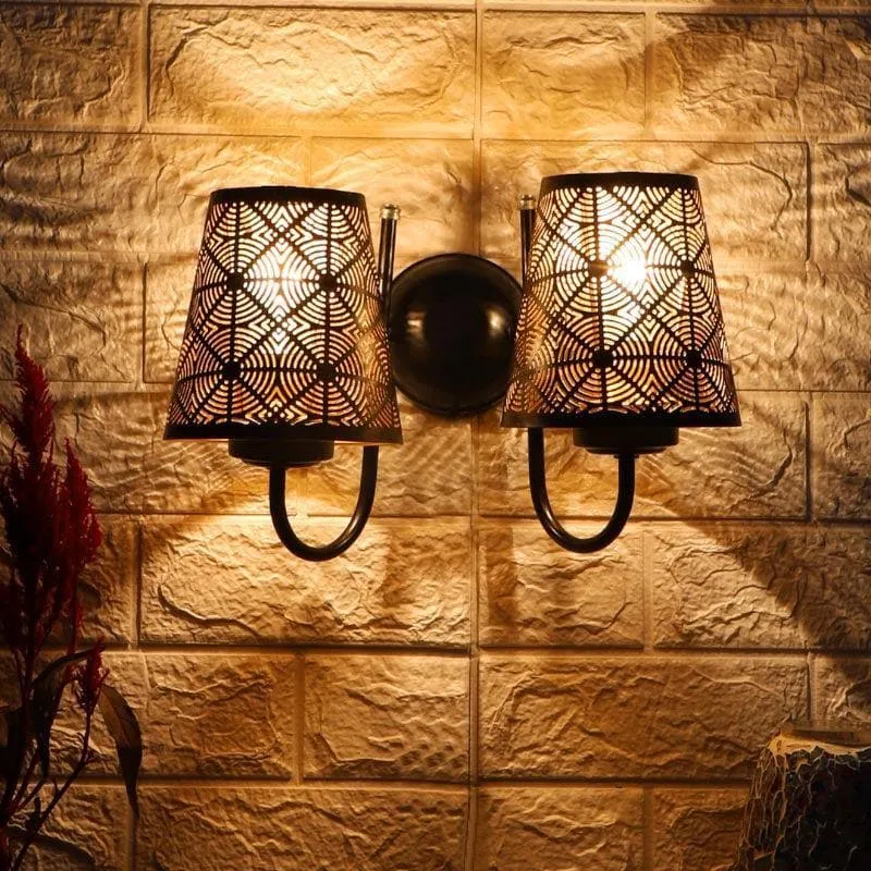 Sphere Zome Dual Metal Wall Lamp media 4