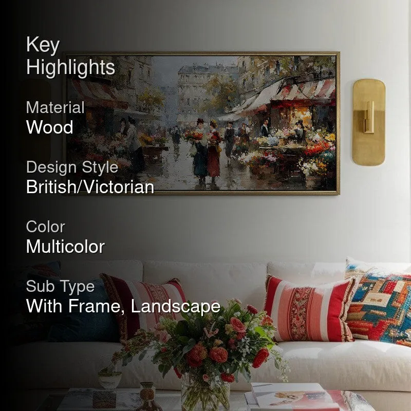 European Vintage Market Street Wall Art media 2