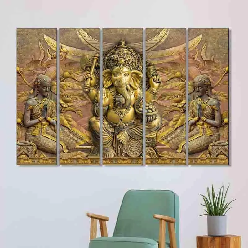 Morya Wall Art - Five Piece Set media 1