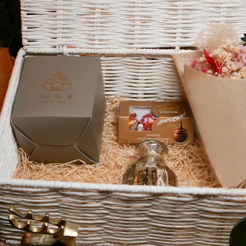 Hearth & Bloom Christmas Basket - Four-Piece Set media 3